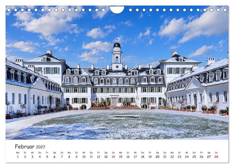 Produktbild: Offenbach B&uuml;rgel und Rumpenhain (Wandkalender 2027 DIN A4 quer), CALVENDO Monatskalender