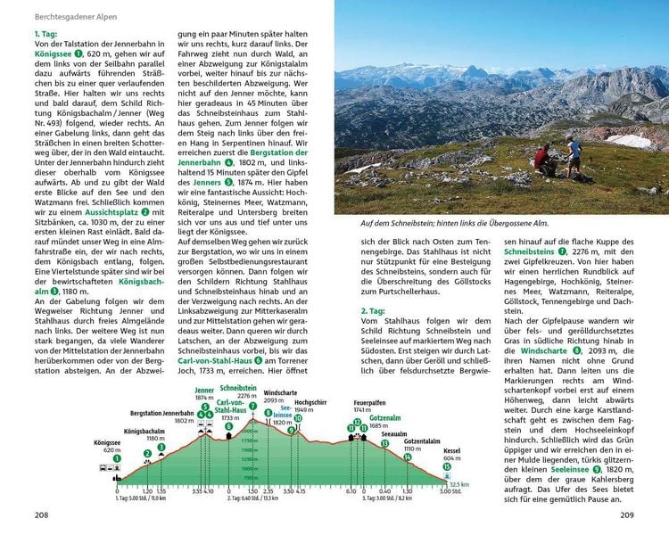 Produktbild: ROTHER Wanderbuch H&uuml;ttentouren Bayerische Alpen mit angrenzendem Tirol. 30 Touren f&uuml;r 2-4 Tage