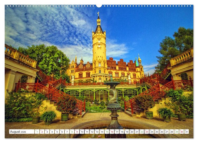 Produktbild: Mein buntes Mecklenburg (hochwertiger Premium Wandkalender 2026 DIN A2 quer), Kunstdruck in Hochglanz