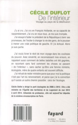 Produktbild: De l'int&eacute;rieur