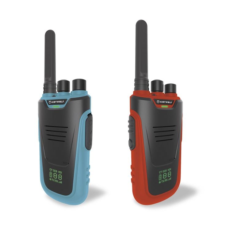 Produktbild: KIDYWOLF Walkie-Talkies mit Taschenlampe blau/rot
