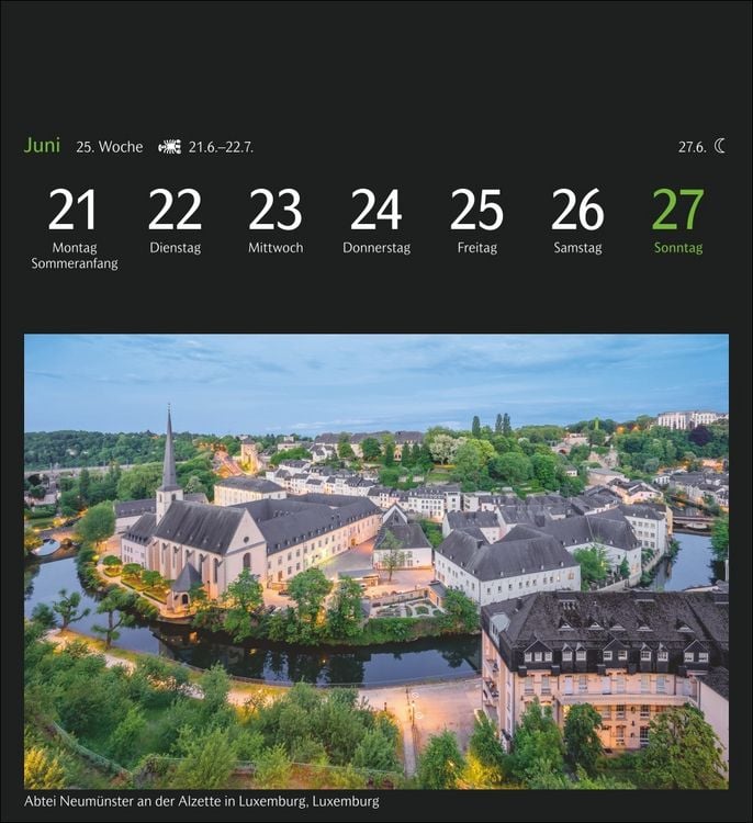 Produktbild: GEO Ferne Horizonte Postkartenkalender 2027 - Wochenkalender mit 53 Postkarten