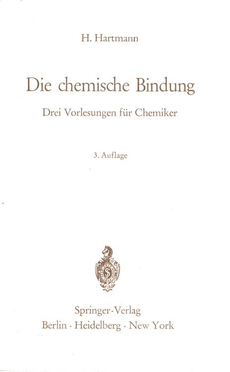 Produktbild: Die chemische Bindung