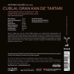 Produktbild: Salieri: Cublai,gran kan de' Tartari