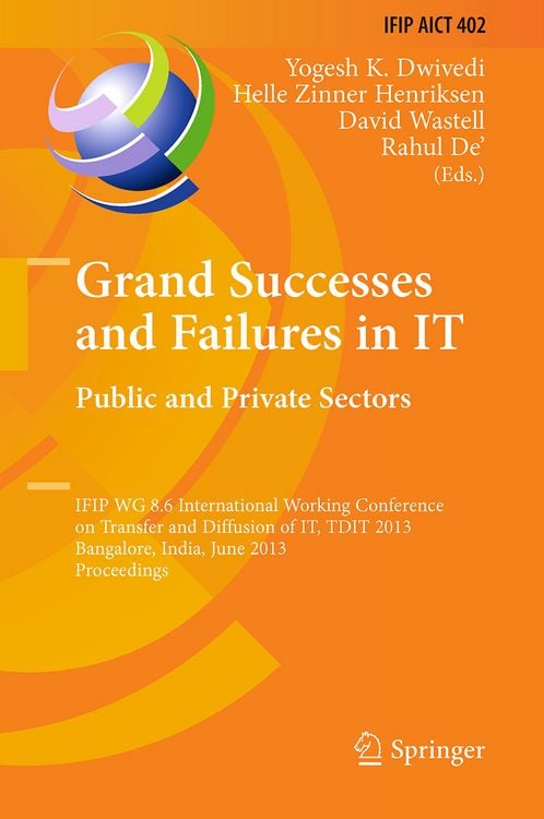 Produktbild: Grand Successes and Failures in IT: Public and Private Sectors