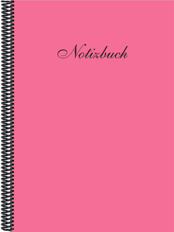 Produktbild: Notizbuch DINA 4