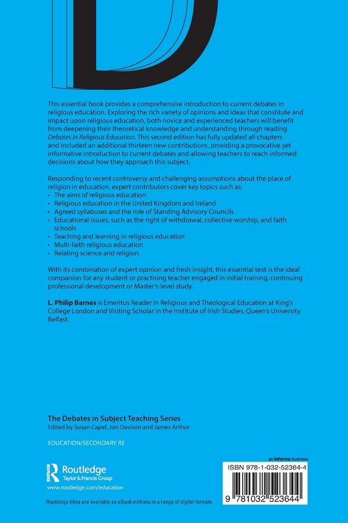 Produktbild: Debates in Religious Education