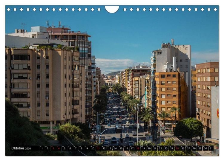 Produktbild: ALICANTE INSIDE - Monatskalender &uuml;ber die Stadt Alicante (Wandkalender 2026 DIN A4 quer), CALVENDO Monatskalender