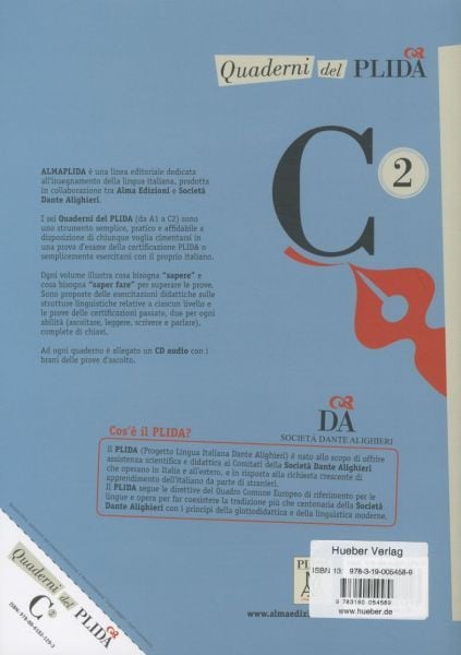Produktbild: Quaderni del PLIDA C2