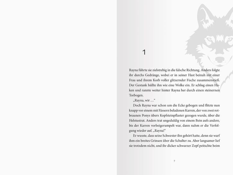 Produktbild: Beast Changers, Band 1 - Im Bann der Eiswölfe