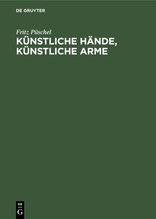 Produktbild: K&uuml;nstliche H&auml;nde, K&uuml;nstliche Arme