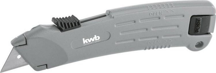 Produktbild: Kwb 015210 Profi Sicherheits-Trapezklingenmesser ,173mm 1St.
