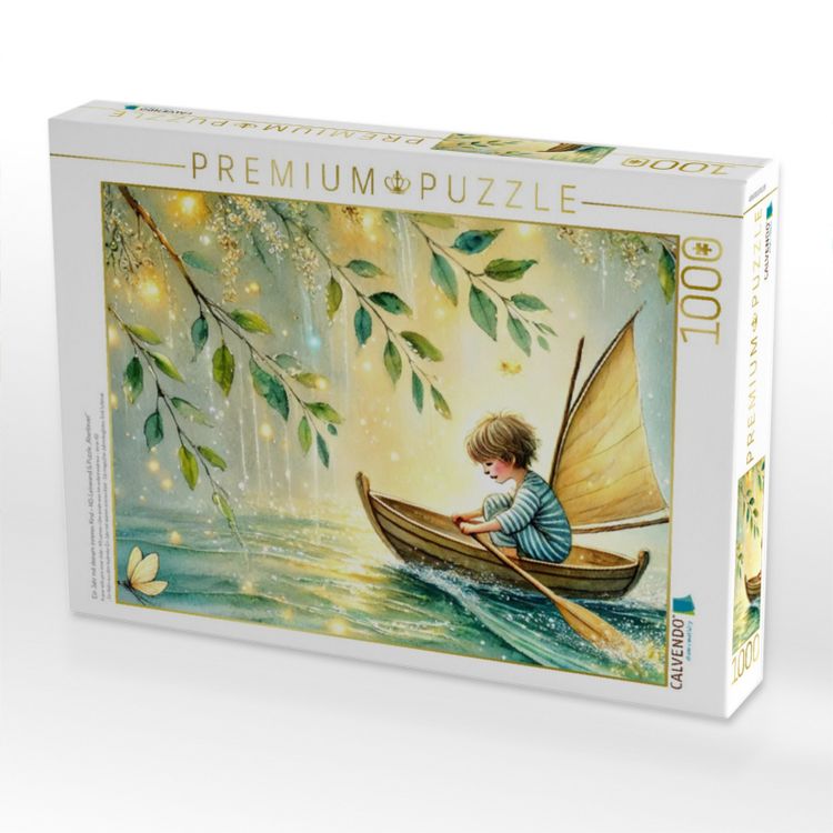 Produktbild: CALVENDO Puzzle Ein Jahr mit deinem inneren Kind - HD-Leinwand & Puzzle "Abenteuer" | 1000 Teile Lege-Gr&ouml;&szlig;e 64x48cm Foto-Puzzle f&uuml;r gl&uuml;ckliche Stunden