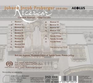 Produktbild: Ricercari/Chigi-Toccaten (Werke Vol.6)