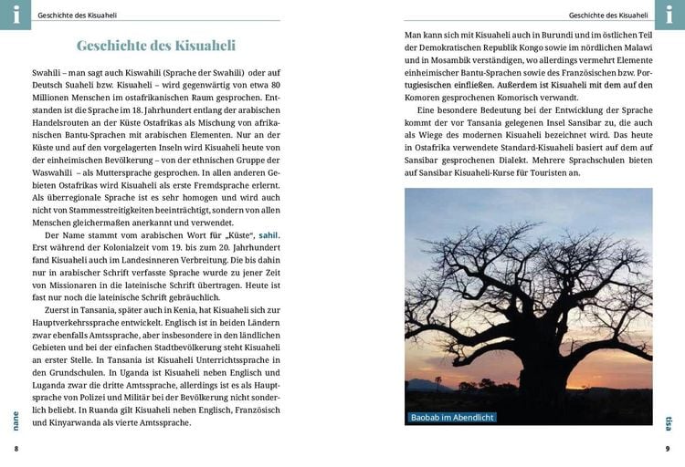 Produktbild: Reise Know-How Sprachf&uuml;hrer Kisuaheli - Wort f&uuml;r Wort