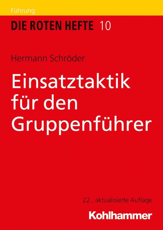 Produktbild: Einsatztaktik f&uuml;r den Gruppenf&uuml;hrer