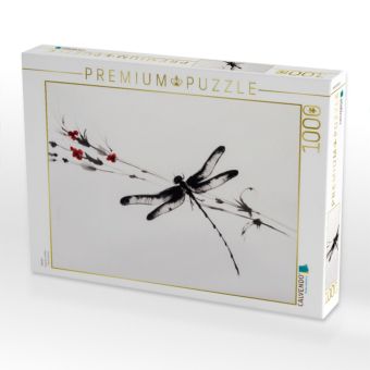 Produktbild: CALVENDO Puzzle Libelle | 1000 Teile Lege-Gr&ouml;&szlig;e 64x48cm Foto-Puzzle f&uuml;r gl&uuml;ckliche Stunden