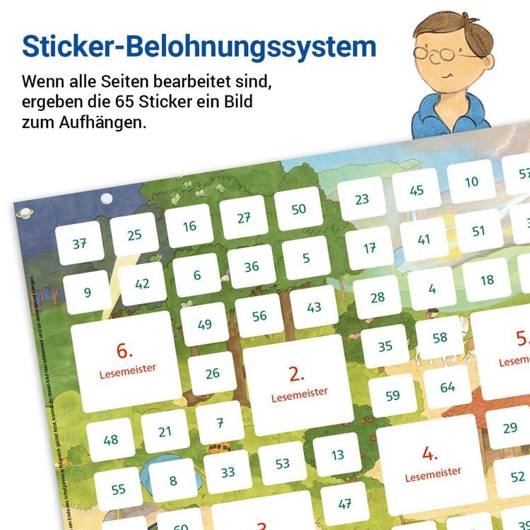 Produktbild: Das &Uuml;bungsheft Lesen 4