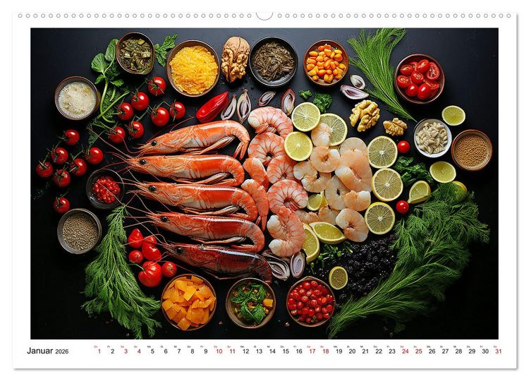 Produktbild: Ordentlich Ketogen (Wandkalender 2026 DIN A2 quer), CALVENDO Monatskalender