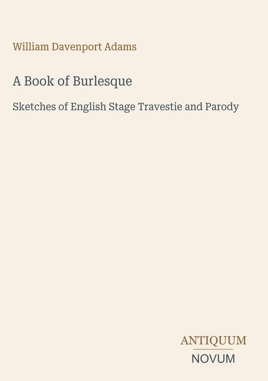 Produktbild: A Book of Burlesque
