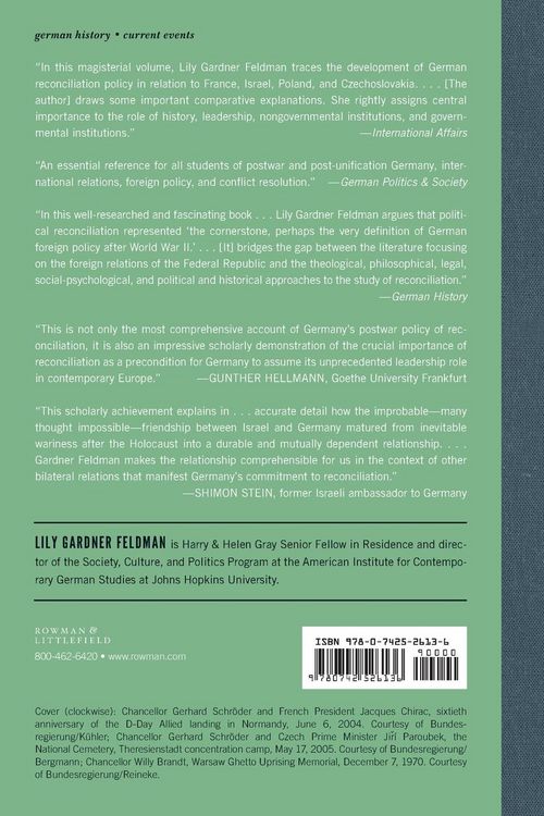 Produktbild: Feldman, L: Germany's Foreign Policy of Reconciliation