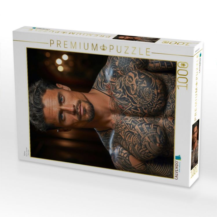 Produktbild: CALVENDO Puzzle Tattoos | 1000 Teile Lege-Gr&ouml;&szlig;e 64x48cm Foto-Puzzle f&uuml;r gl&uuml;ckliche Stunden