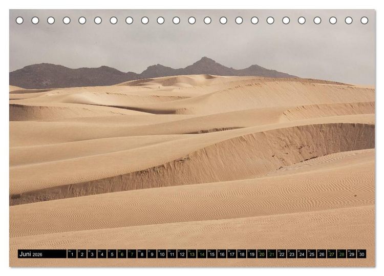 Produktbild: Cabo Verde - Afrikas Juwel-Archipel (Tischkalender 2026 DIN A5 quer), CALVENDO Monatskalender