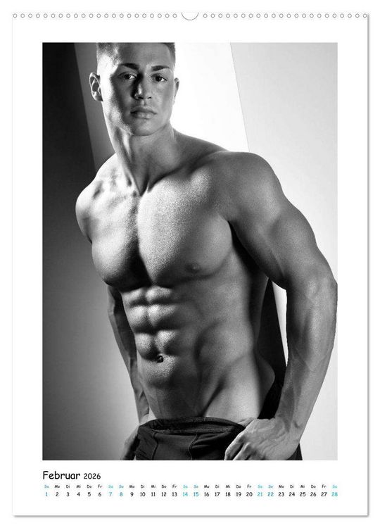 Produktbild: M&auml;nner... in underwear deluxe (Wandkalender 2026 DIN A2 hoch), CALVENDO Monatskalender