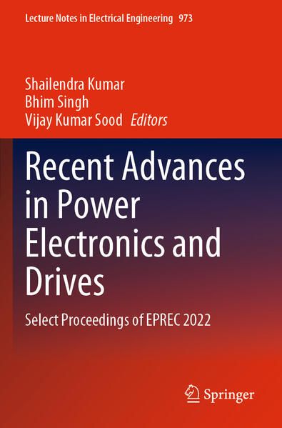 Produktbild: Recent Advances in Power Electronics and Drives