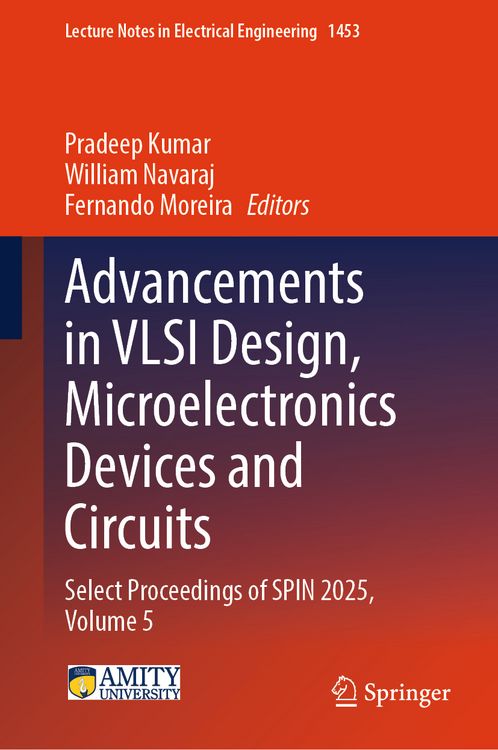 Produktbild: Advancements in VLSI Design, Microelectronics Devices and Circuits
