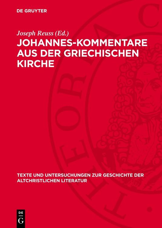 Produktbild: Johannes-Kommentare aus der griechischen Kirche