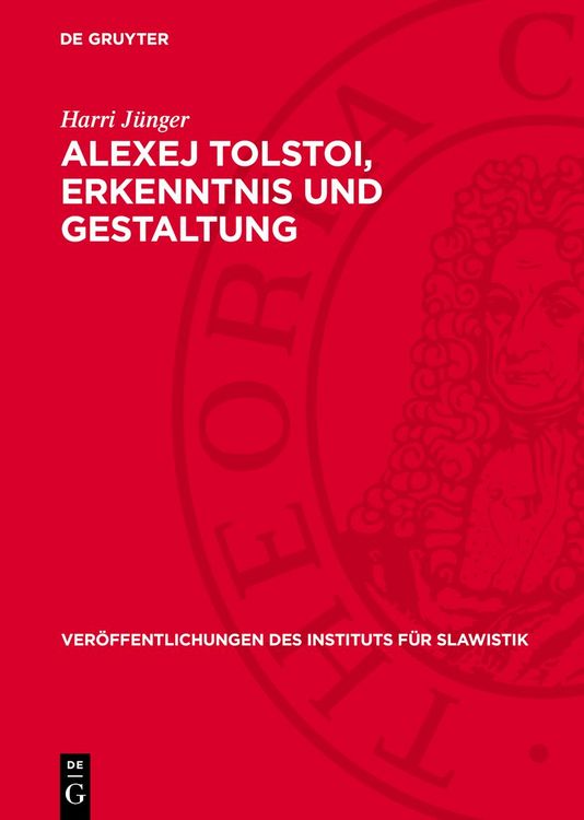 Produktbild: Alexej Tolstoi, Erkenntnis und Gestaltung