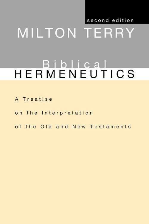 Produktbild: Biblical Hermeneutics, Second Edition