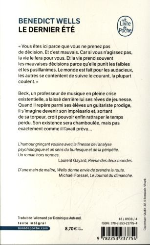 Produktbild: Wells, B: dernier &eacute;t&eacute;
