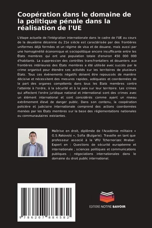 Produktbild: Coop&eacute;ration dans le domaine de la politique p&eacute;nale dans la r&eacute;alisation de l'UE