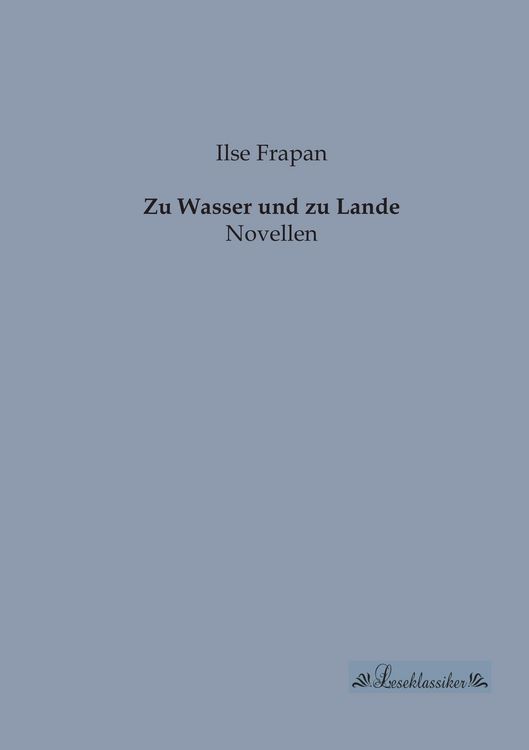 Produktbild: Zu Wasser und zu Lande