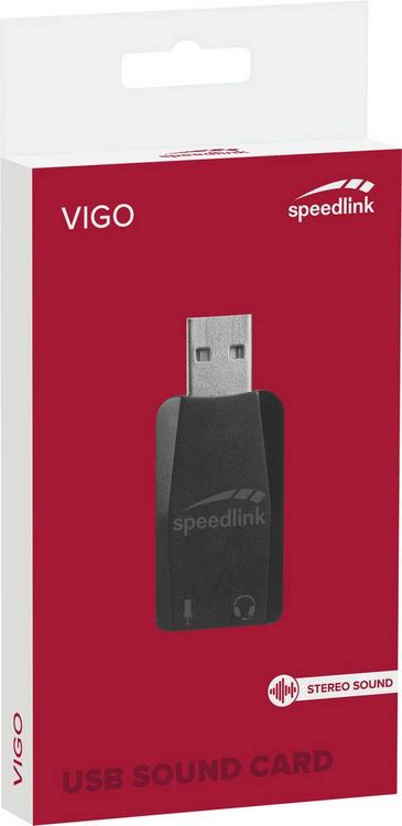Produktbild: SPEEDLINK VIGO USB-A Sound Card, black