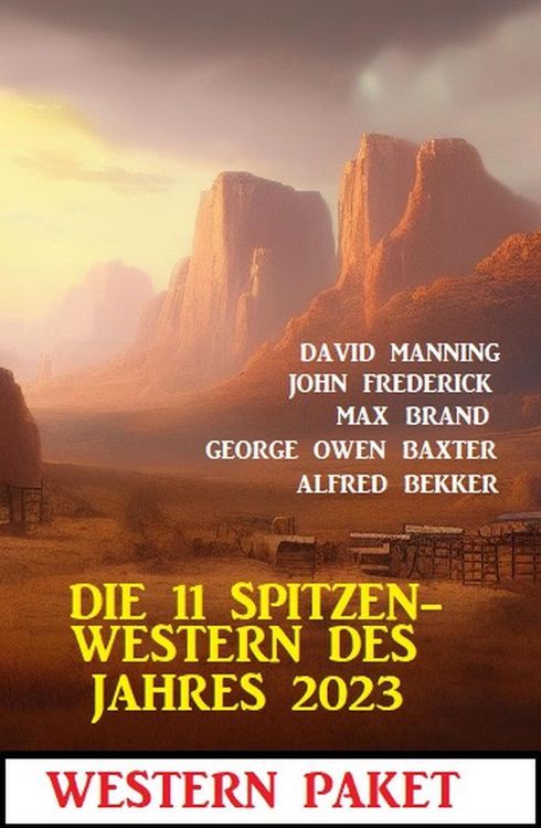 Produktbild: Die 11 Spitzen-Western des Jahres 2023