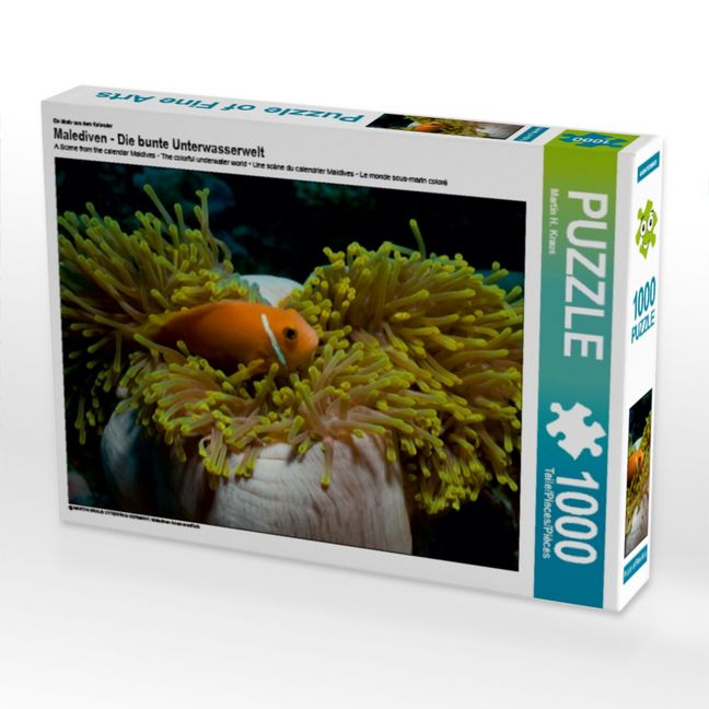 Produktbild: Ein Motiv aus dem Kalender Malediven - Die bunte Unterwasserwelt (Puzzle)