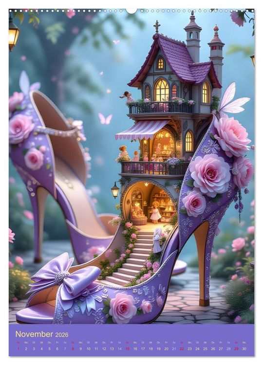 Produktbild: High-Heel-Visionen (hochwertiger Premium Wandkalender 2026 DIN A2 hoch), Kunstdruck in Hochglanz