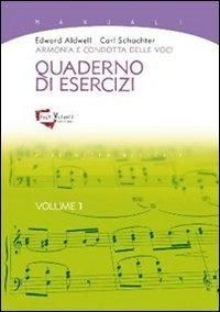 Produktbild: Aldwell, E: Armonia e condotta delle voci. Quaderno di eserc