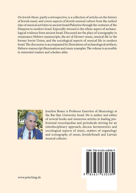 Produktbild: On Jewish Music