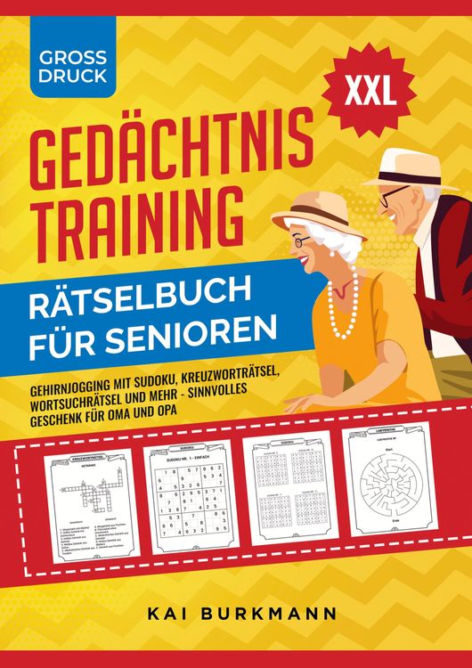 Produktbild: XXL Ged&auml;chtnistraining R&auml;tselbuch f&uuml;r Senioren