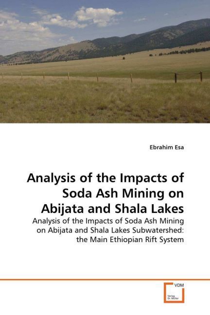 Produktbild: Esa, E: Analysis of the Impacts of Soda Ash Mining on Abijat