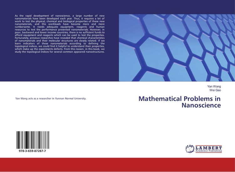 Produktbild: Mathematical Problems in Nanoscience
