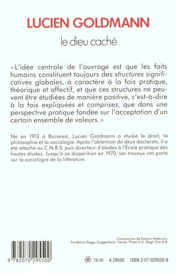 Produktbild: Le Dieu cach&eacute;