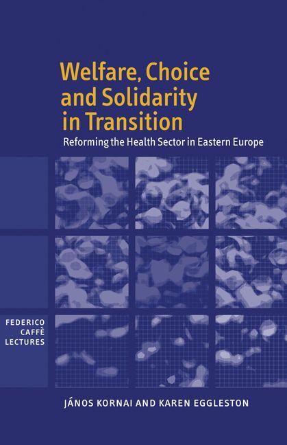 Produktbild: Welfare, Choice and Solidarity in Transition