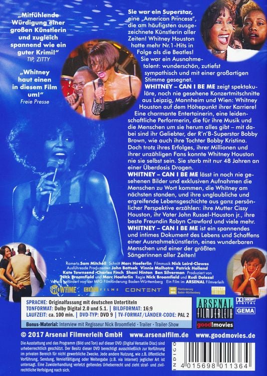 Produktbild: Whitney - Can I Be Me