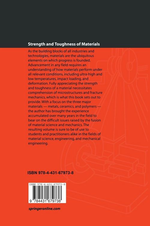 Produktbild: Strength and Toughness of Materials