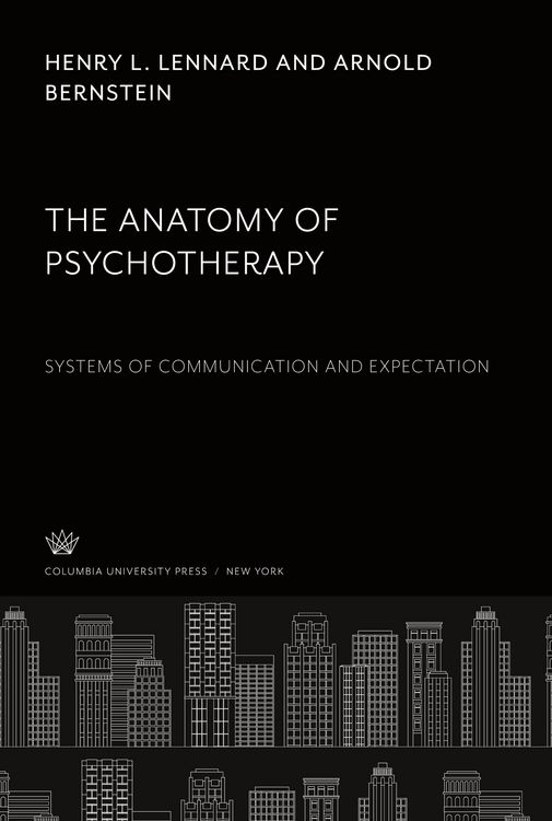 Produktbild: The Anatomy of Psychotherapy